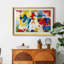 Oriental, 1909-Wassily Kandinsky-Custom Framed Canvas-1771369381-1771369396-1771369398