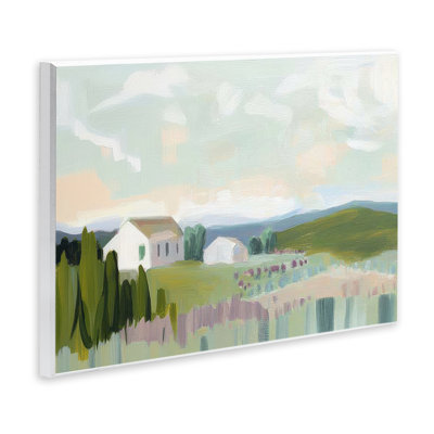 Plaque murale Hillside Haven Cottage, design par Elara Yasna