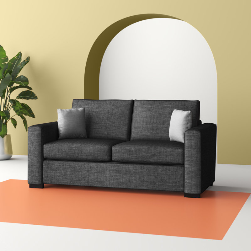 Ophelia Sofa, No, Charcoal
