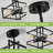 4-Light Metal Semi Flush Mount Ceiling Light-283721174