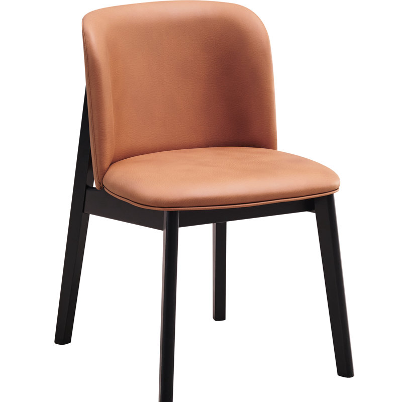Chaises d'appoint noires - Option élégante et assise rembourrée (2) pour une utilisation à long terme
