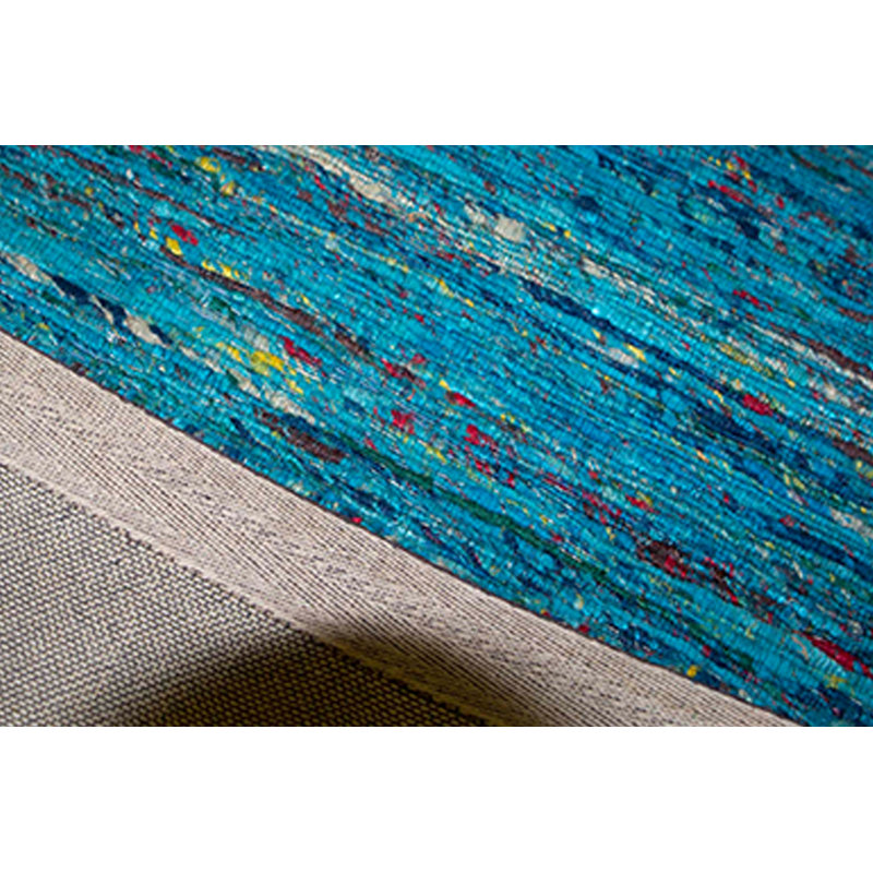 Area Rug in Aqua, Rectangle 8'9" x 11'9"