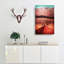 Heading To Death Valley In Abstract - Wrapped Canvas-55310971