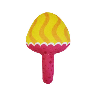 Polyester Pets Toy Colorful Lollipop Squeaky Pet Toy Soft Crystal Fabric Lightweight Squeak And Crinkle Sounds For Small Dogs And Cats