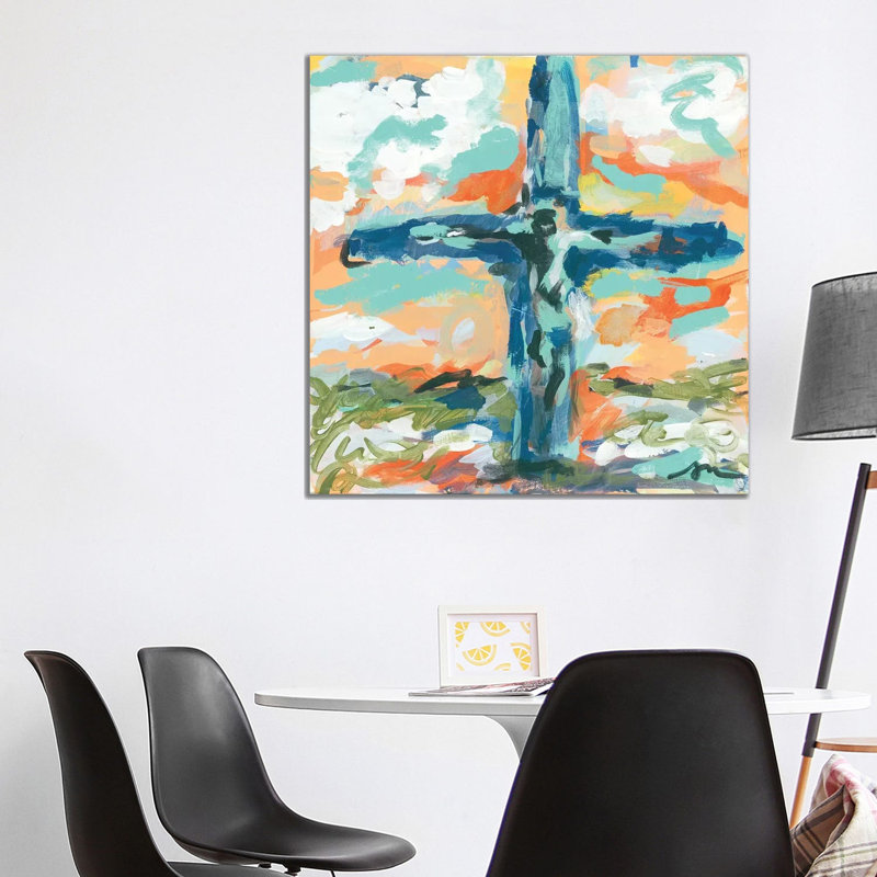 Resurrection by Jessica Mingo - Wrapped Canvas Painting, 93.98 cm H x 93.98 cm W x 1.91 cm D