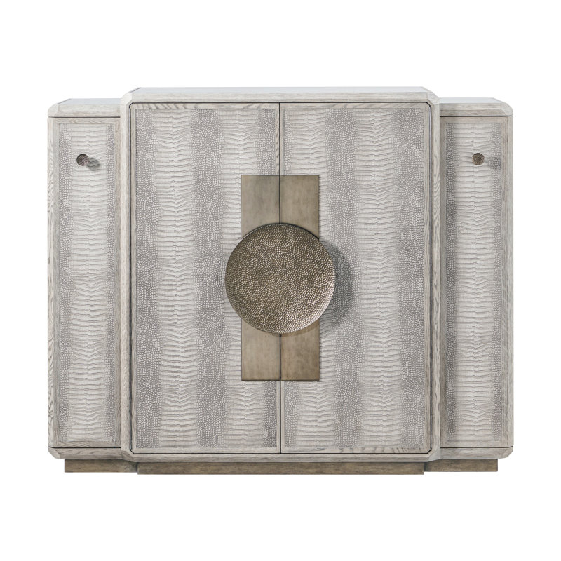 Spencer St. James Bar Cabinet, Argento