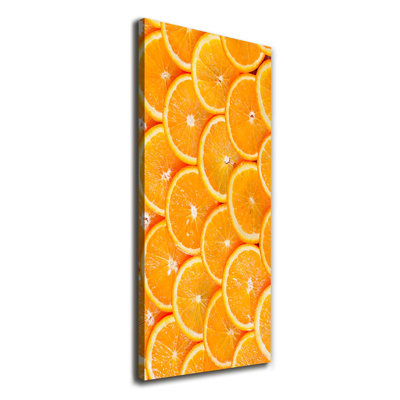 Orange Slices - Wrapped Canvas Print
