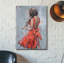 « violinist », reproduction de peinture à l’huile sur toile tendue-28479794