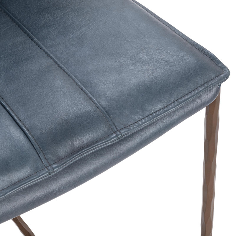 Mayer 26 Counter Stool Antique Brown, Ocean Blue, Counter Stool (27" Seat Height)