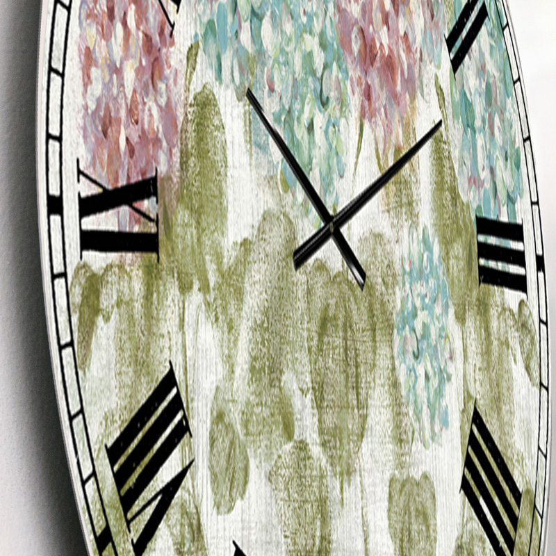 Horloges murales rouges et bleues, Petit