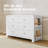 Read-With-Me 6 Drawer Dresser With Bookshelves-116009394