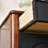 Black&Walnut Solid Wood Shoe Storage Bench