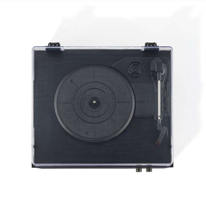 Strobe Record Player, Black