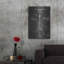 Art mural en métal Violin Blueprint-532100305