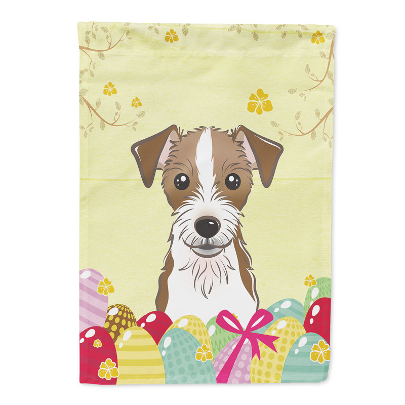 Drapeau de jardin Eron, Terrier Jack Russell 1