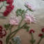 Floral Green Square Throw Cushion