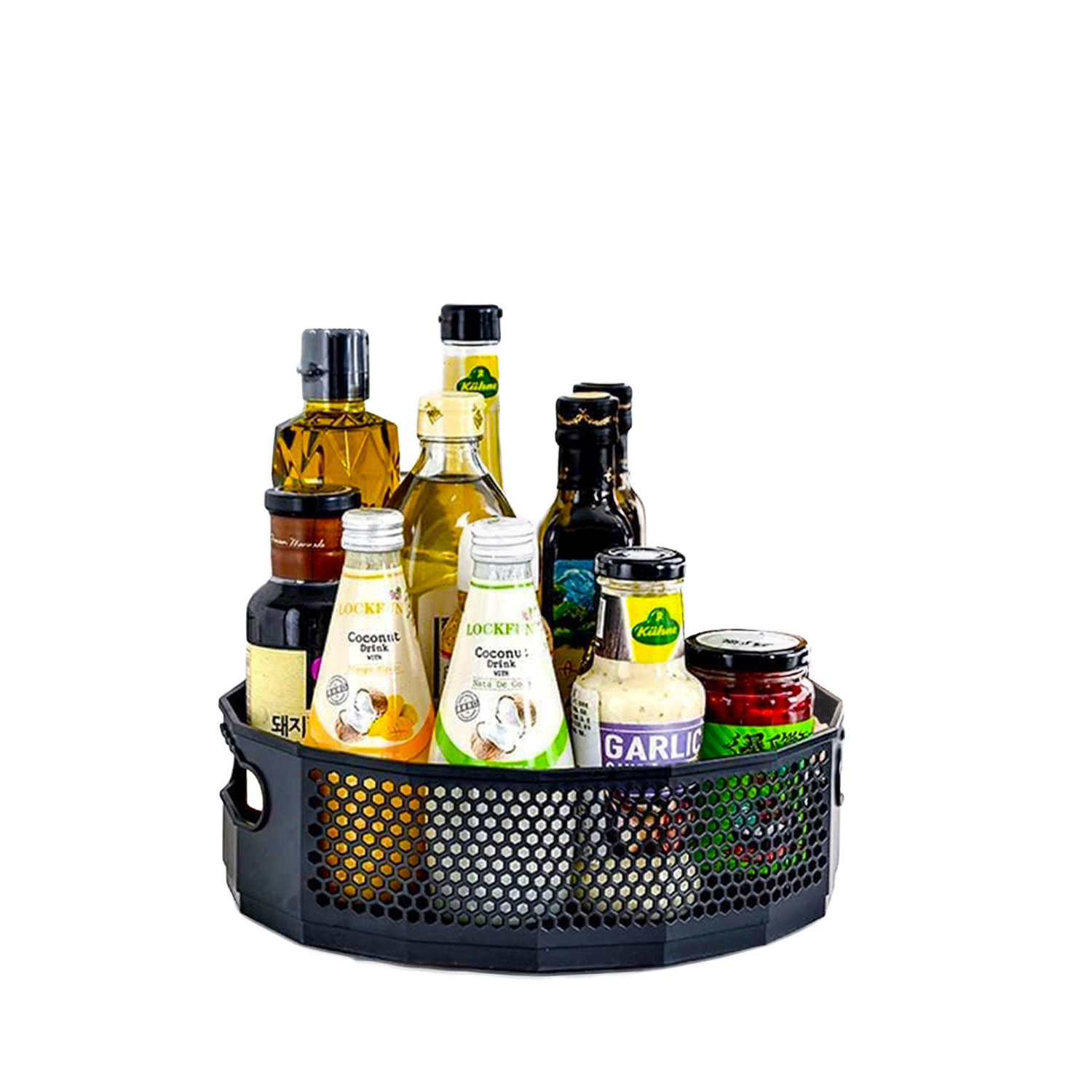 Belfry Kitchen Revolving Stainless Steel Countertop Spice Rack Set Of 2 ...