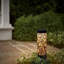 Solar Metal Peony Pathlight 12 Lumens- 2pack