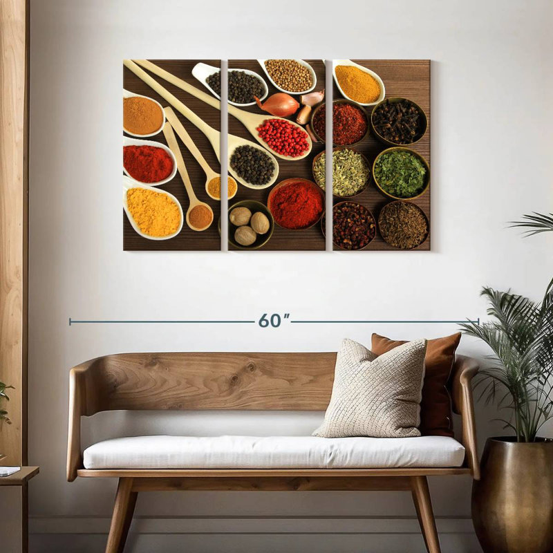 Yarlin Spice Collection, 28" H x 45" W