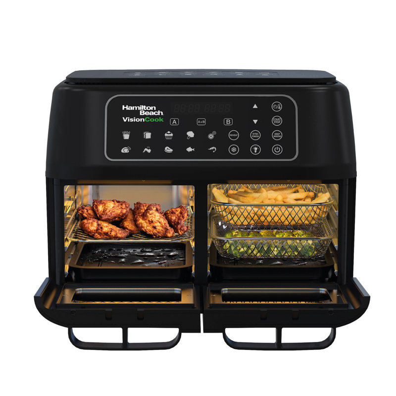 Hamilton Beach VisionCook Digital Dual Air Fryer Oven