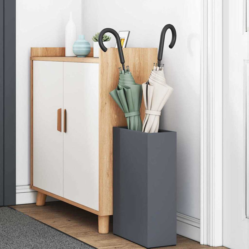 George Oliver Steel Storage Tub & Tote, Anthracite