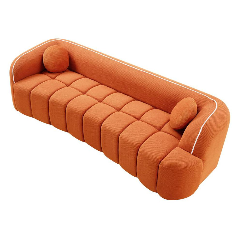 Méridienne d'intérieur (orange)