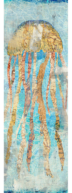 Mariner I Print by Sofia Fox, 60" H x 20" W, Outdoor