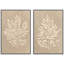 "Aérosol géométrique", 2 pièces sur toile-99015690-99015689