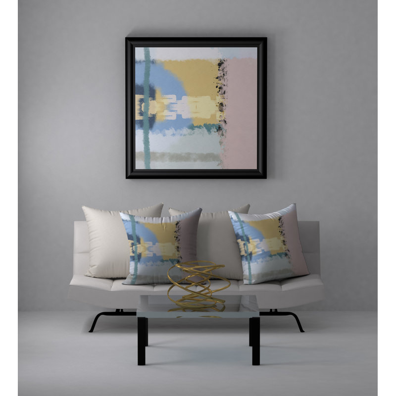 Housse de coussin décorative carrée et insert Lucky Best, 24" X 24"