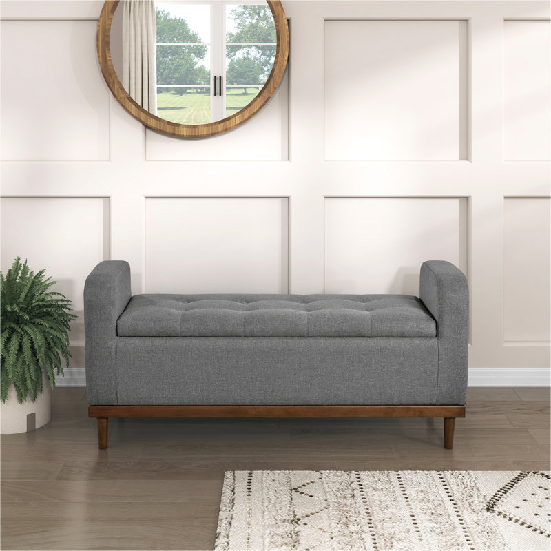 Meuble de rangement Mid-Century, Gris