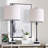 28.5" Modern Transitional Marble Table Lamp with USB & Type-C Ports Tall Dining Lamp for Bedroom Living Room-1742909653
