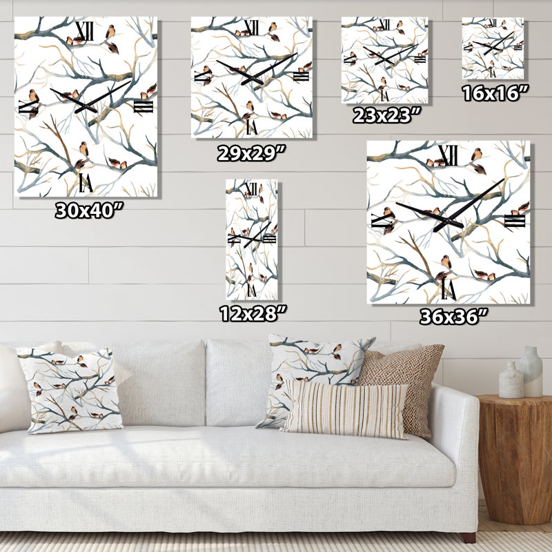 Horloge murale, Petit