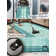 Ombre Border Plush Area Rug – Velvety Gradient Accent with Non-Slip Base