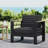 Outdoor Club Chair, Single Armchair For Patio, Outdoor Patio Chair For Backyard, Porch, Balcony-604138366