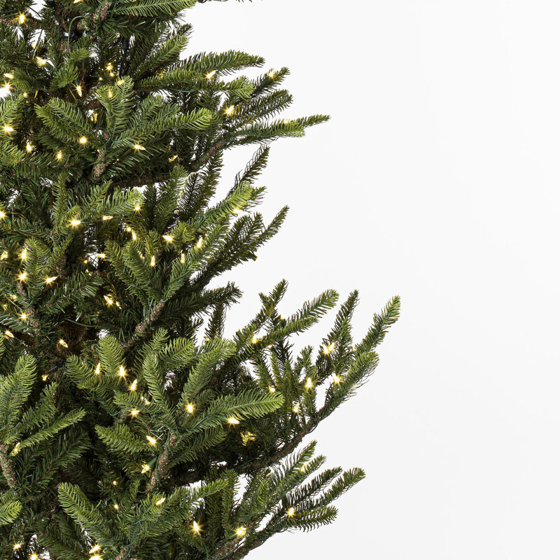 Alberta Green Spruce Artificial Christmas Tree, 7.5' H