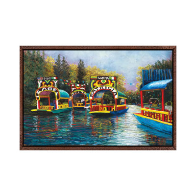 Xochimilco, Mexico by Candy Mayer - Painting on Canvas