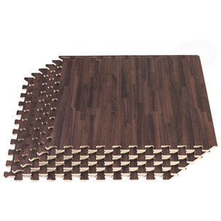 Forest Floor 3/8" Thick Foam Floor Tiles 100 Square Feet