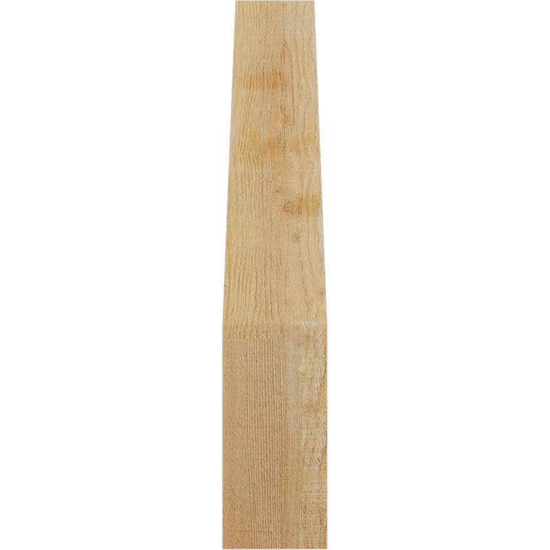 Attelle de genou Funston, Sapin de Douglas, Brute, H 24 po x l 4 po x P 12 po