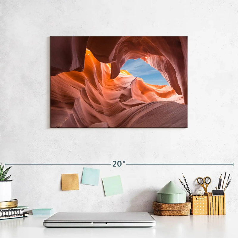 Alvord Antelope Canyon Contours, H 8 po x l 12 po