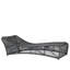 Renfri 28'' Outdoor Powder Coated Aluminum Chaise Lounge-2007673012