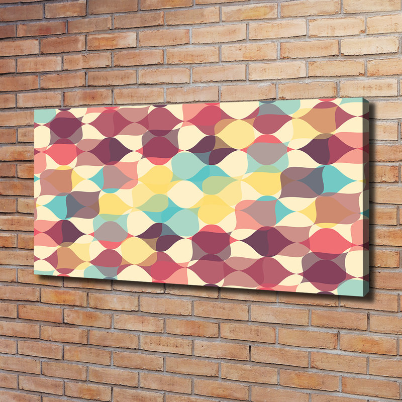 Geometric Background - Wrapped Canvas Print