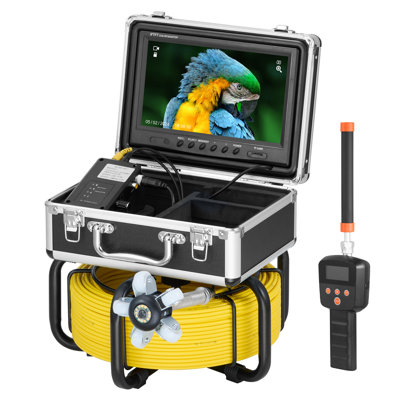 Caméra d'égout avec égouttoir à égouttement automatique 165 pi / 50 m