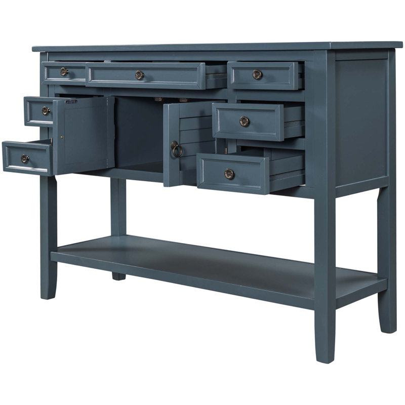 Table buffet Chidera, Bleu