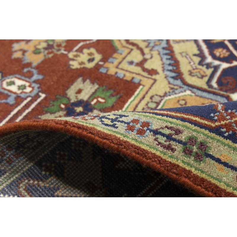 Tapis rectangulaire en laine 8 pi 3 po x 9 pi 11 po Shaylah