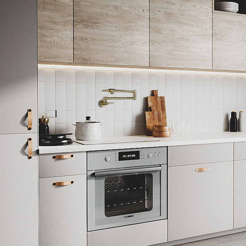 NOVEL Kitchen Faucet, Brushed Gold