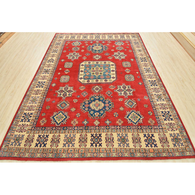 Nabeel Hand Knotted Wool Oriental Indoor Rug