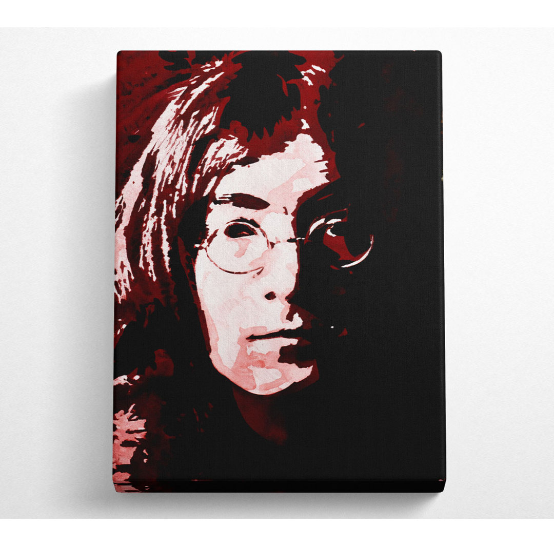 John Lennon Popart - Kunstdrucke auf Leinwand