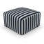 Canapé modulaire rembourré en L avec repose-pieds et coussins Sunbrella 7 pièces Praia-107485352