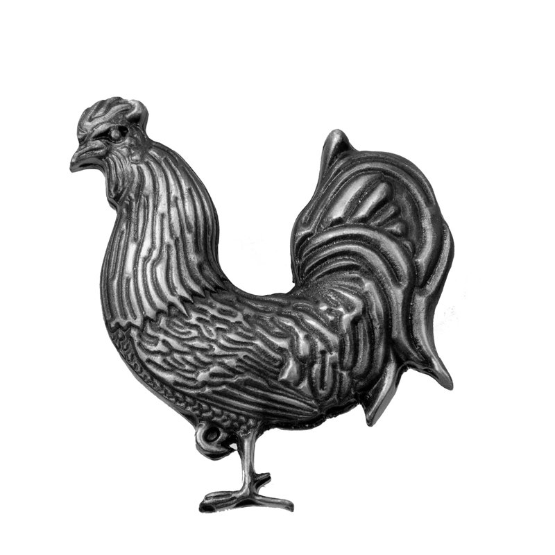 Novelty Knob, Left, Pewter