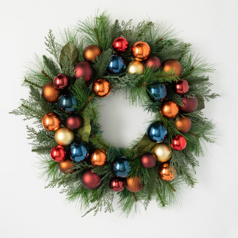 Faux Pine 27'' Wreath